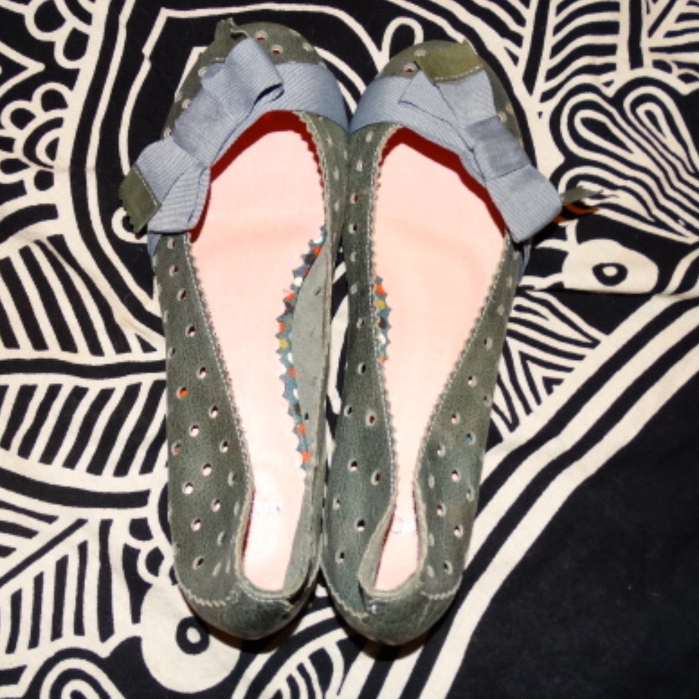 Mocca grey Ballet flats